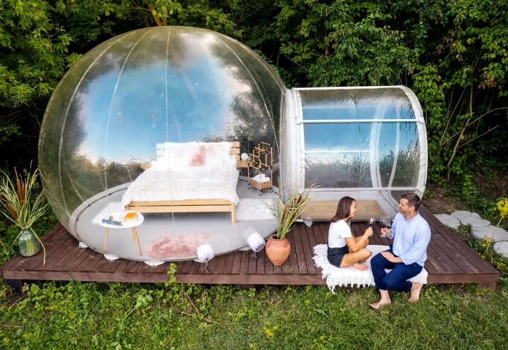 outdoor inflatable bubble tent